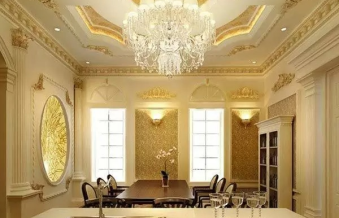 Bí quyết trang trí trần nhà đẹp nhờ phào chỉ thạch cao trắng