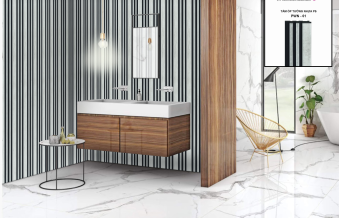 Tấm ốp tường nhựa lam sóng PS – Bền đẹp, giá tốt, dễ thi công