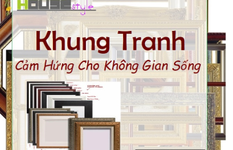 Phào Chỉ Khung Tranh - Không Gian Thiết Kế Sang Trọng