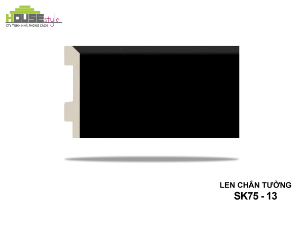 LEN CHÂN TƯỜNG NHỰA SK75 - 13
