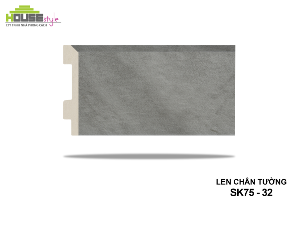 LEN CHÂN TƯỜNG NHỰA SK75 - 32