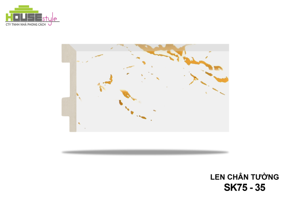 LEN CHÂN TƯỜNG NHỰA SK75 - 35
