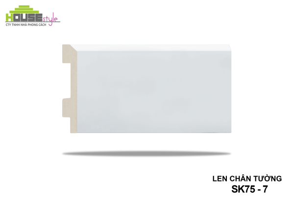 LEN CHÂN TƯỜNG NHỰA SK75 - 07