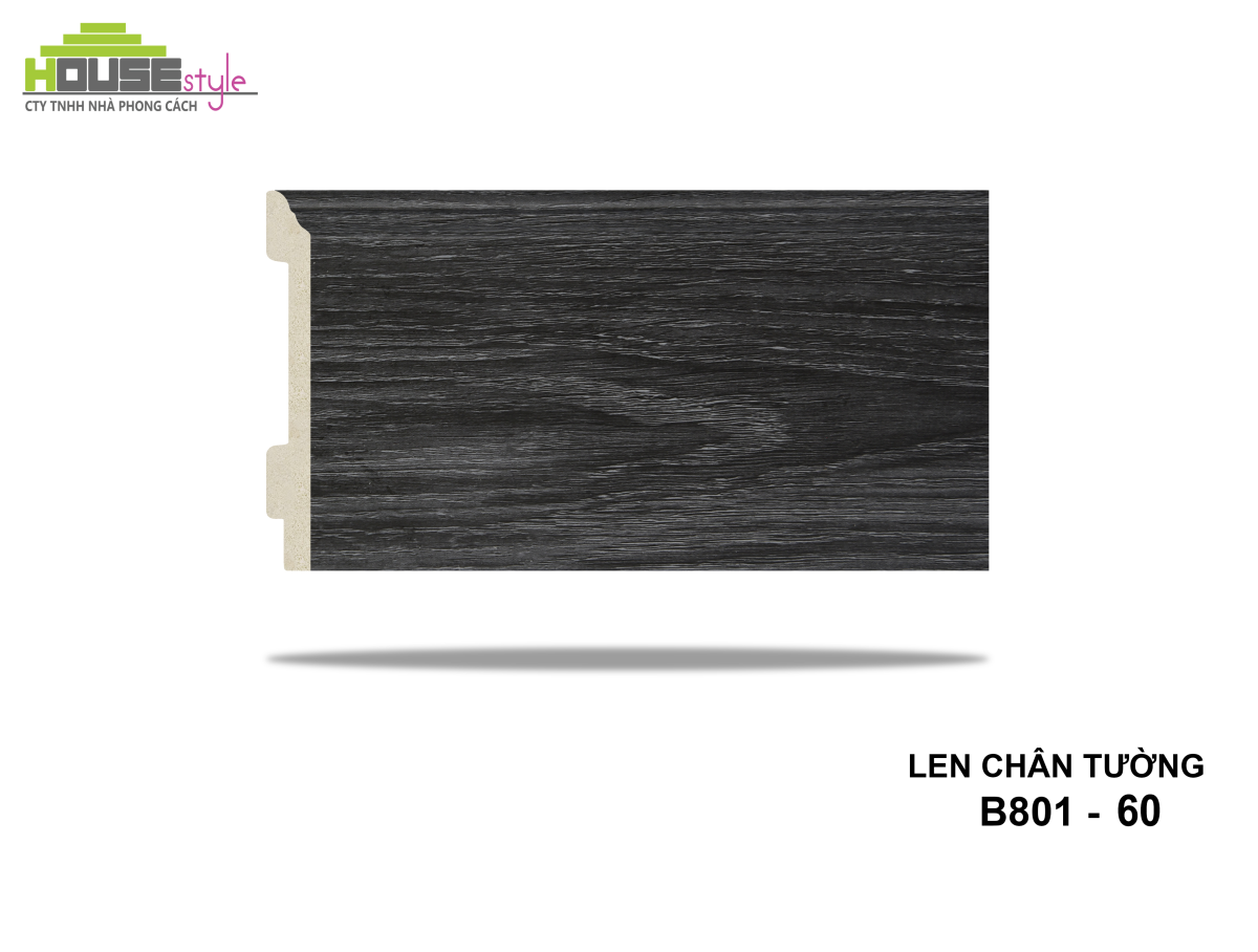 LEN CHÂN TƯỜNG NHỰA B801 - 60