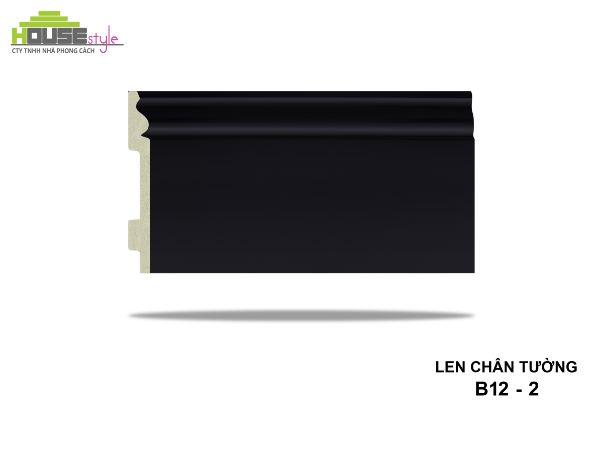 LEN CHÂN TƯỜNG NHỰA B12 - 2