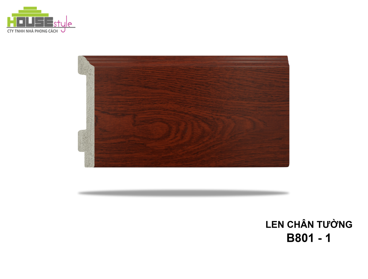 LEN CHÂN TƯỜNG NHỰA B801 - 1