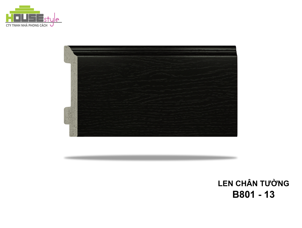 LEN CHÂN TƯỜNG NHỰA B801 - 13