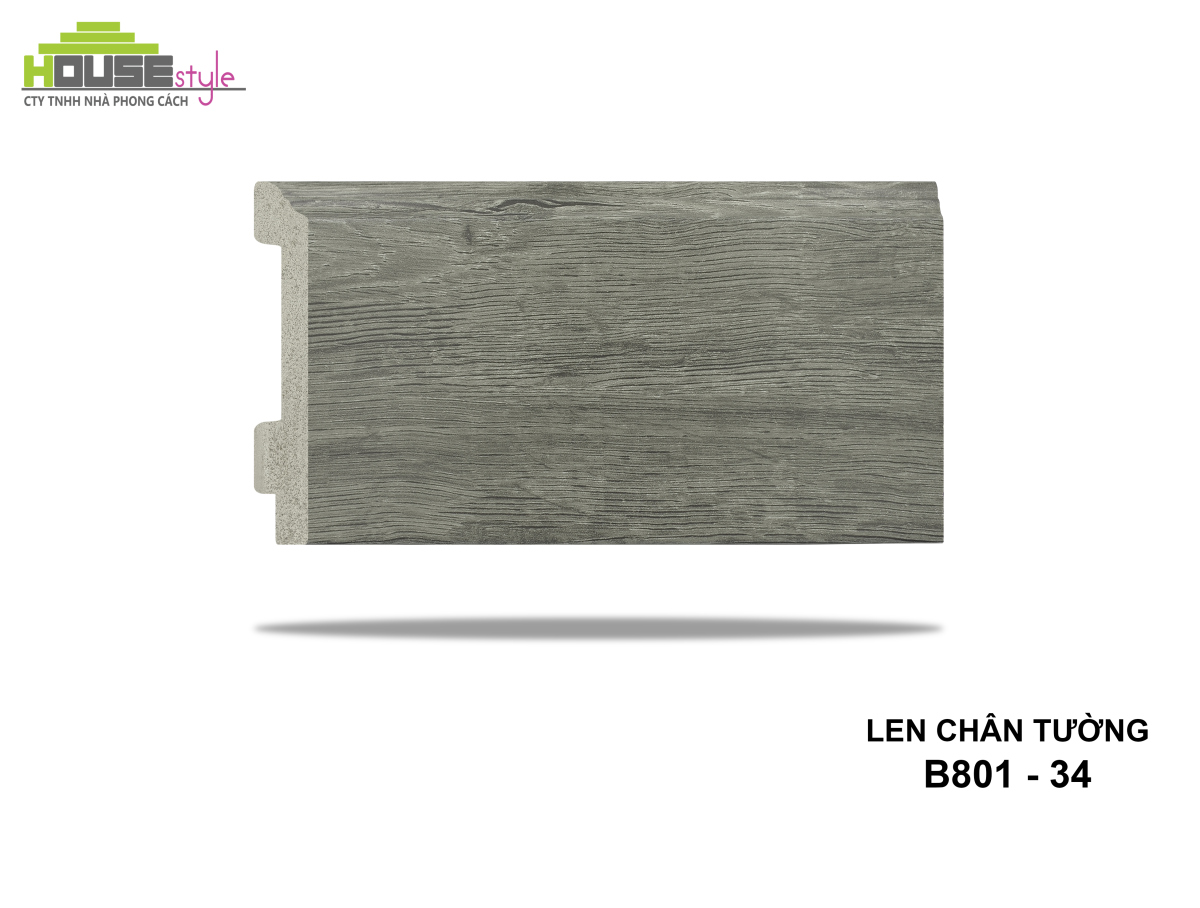 LEN CHÂN TƯỜNG NHỰA B801 - 34