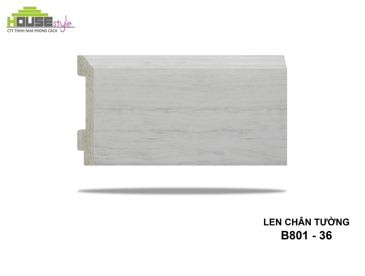 LEN CHÂN TƯỜNG NHỰA B801 - 36