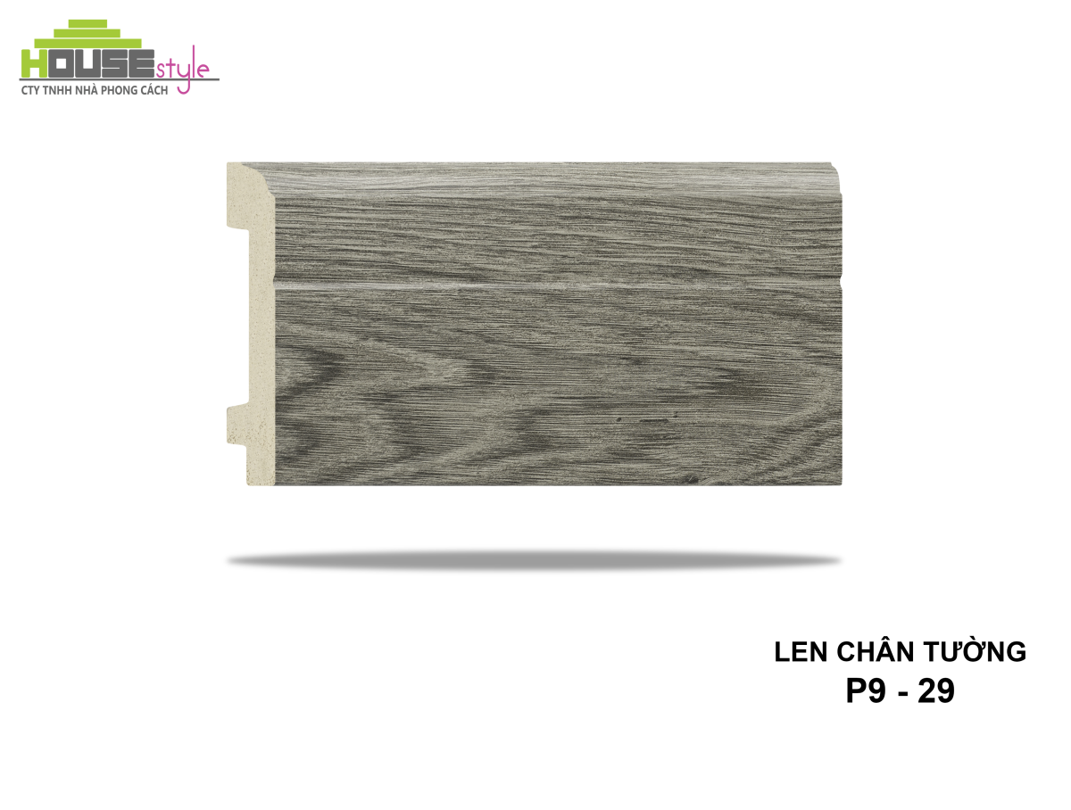 LEN CHÂN TƯỜNG NHỰA P9 - 29