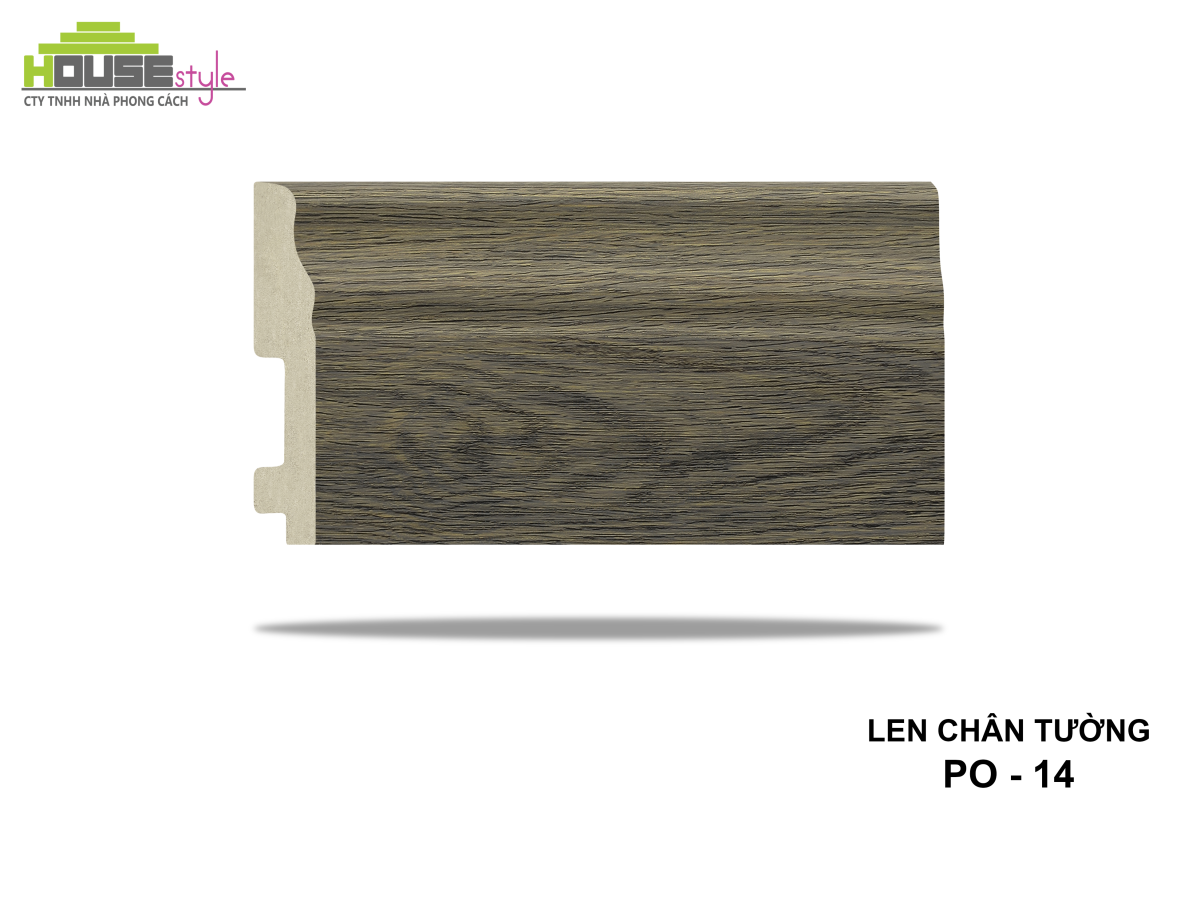 LEN CHÂN TƯỜNG NHỰA PO - 14