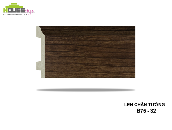 LEN CHÂN TƯỜNG NHỰA B75 - 31