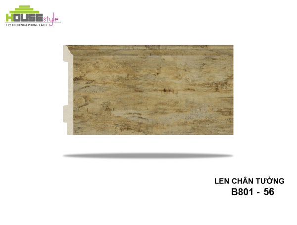 LEN CHÂN TƯỜNG NHỰA B801 - 56