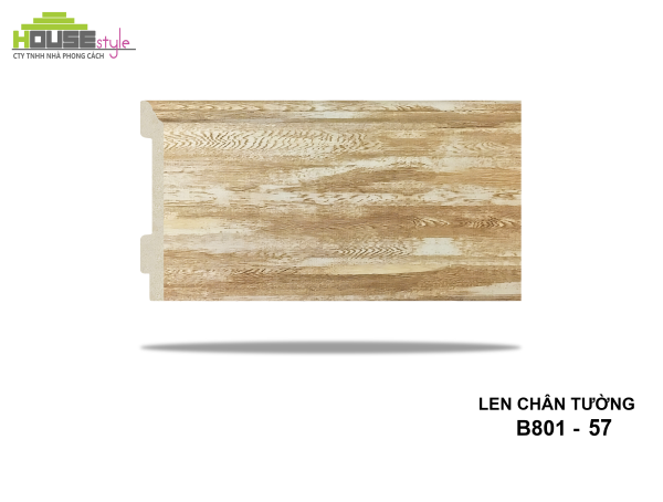LEN CHÂN TƯỜNG NHỰA B801 - 57