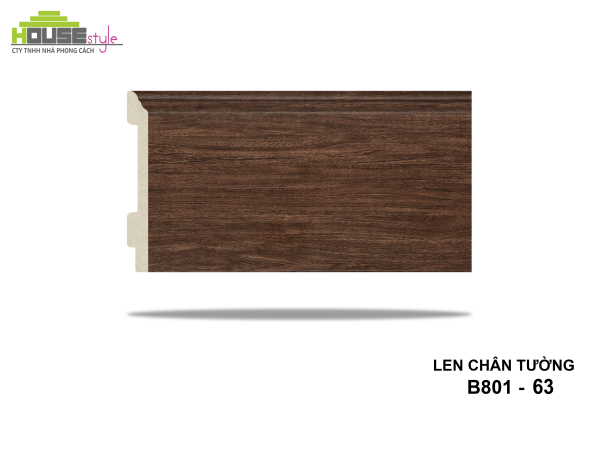 LEN CHÂN TƯỜNG NHỰA B801 - 63