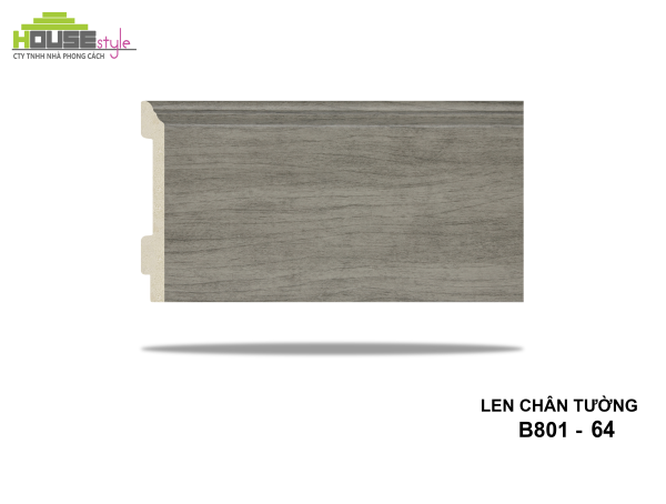 LEN CHÂN TƯỜNG NHỰA B801 - 64