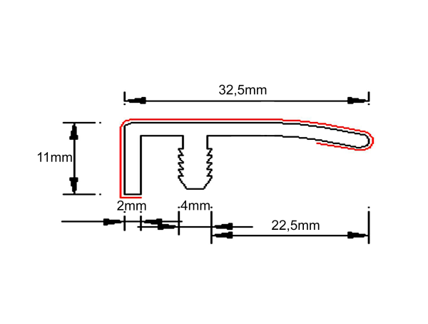 NẸP NHỰA KẾT THÚC KT-227
