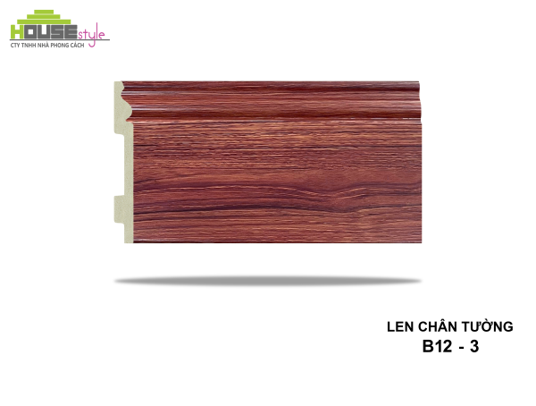 LEN CHÂN TƯỜNG NHỰA B12 - 3