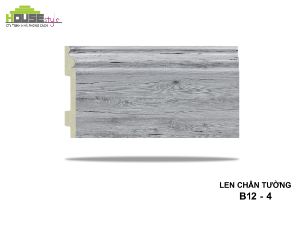 LEN CHÂN TƯỜNG NHỰA B12 - 4