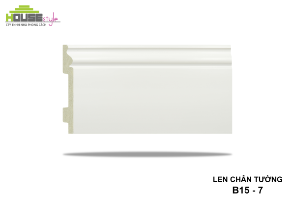 LEN CHÂN TƯỜNG NHỰA B15 - 7