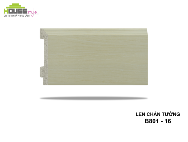 LEN CHÂN TƯỜNG NHỰA B801 - 16