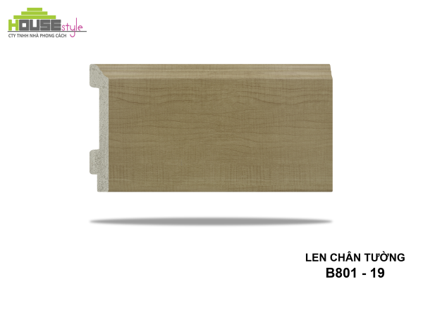 LEN CHÂN TƯỜNG NHỰA B801 - 19