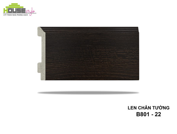 LEN CHÂN TƯỜNG NHỰA B801 - 22
