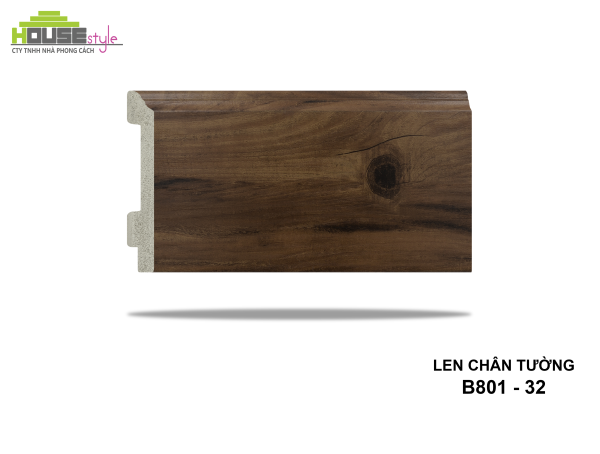 LEN CHÂN TƯỜNG NHỰA B801 - 32