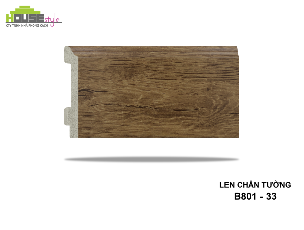 LEN CHÂN TƯỜNG NHỰA B801 - 33