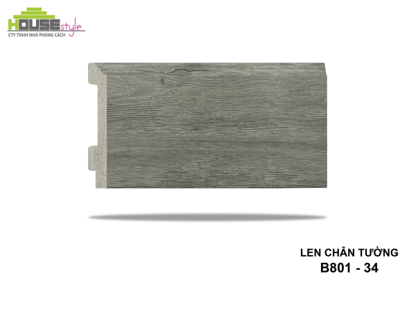 LEN CHÂN TƯỜNG NHỰA B801 - 34