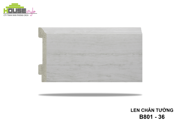 LEN CHÂN TƯỜNG NHỰA B801 - 36