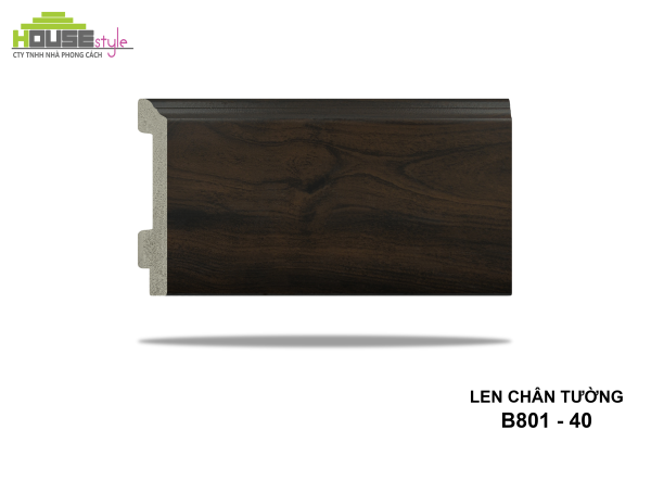 LEN CHÂN TƯỜNG NHỰA B801 - 40