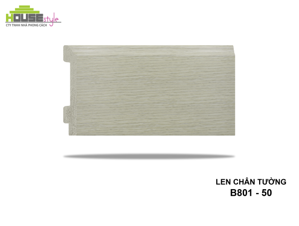 LEN CHÂN TƯỜNG NHỰA B801 - 50