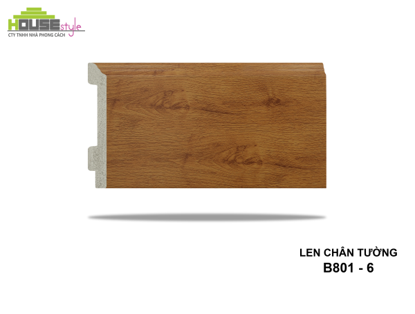 LEN CHÂN TƯỜNG NHỰA B801 - 6