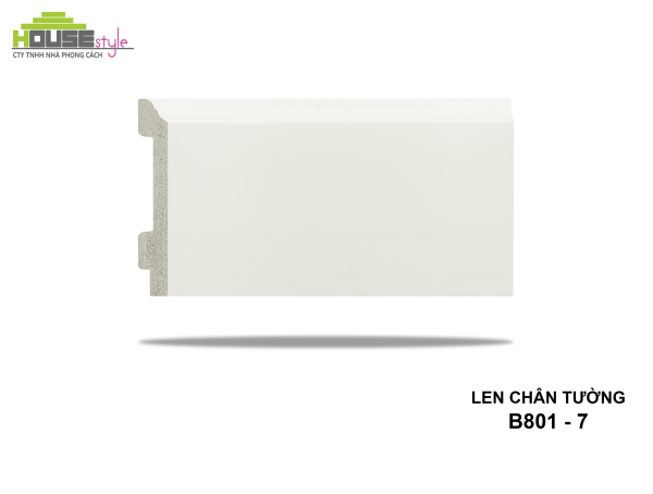 LEN CHÂN TƯỜNG NHỰA B801 - 7