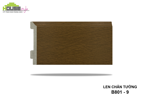 LEN CHÂN TƯỜNG NHỰA B801 - 9
