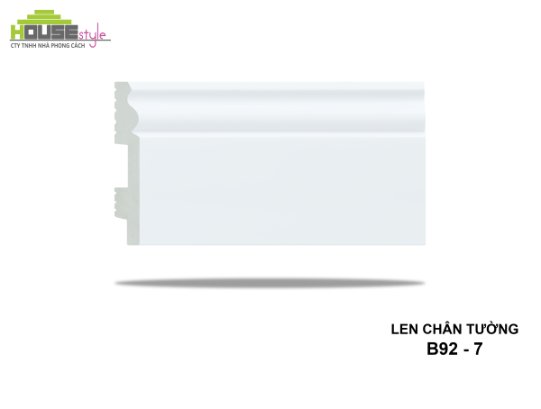 LEN CHÂN TƯỜNG NHỰA B92 - 7