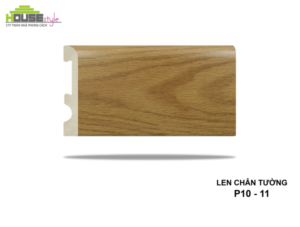 LEN CHÂN TƯỜNG NHỰA P10 - 11