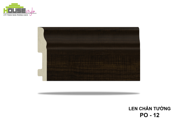 LEN CHÂN TƯỜNG NHỰA PO - 12