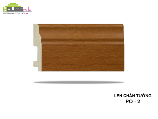 LEN CHÂN TƯỜNG NHỰA PO - 2