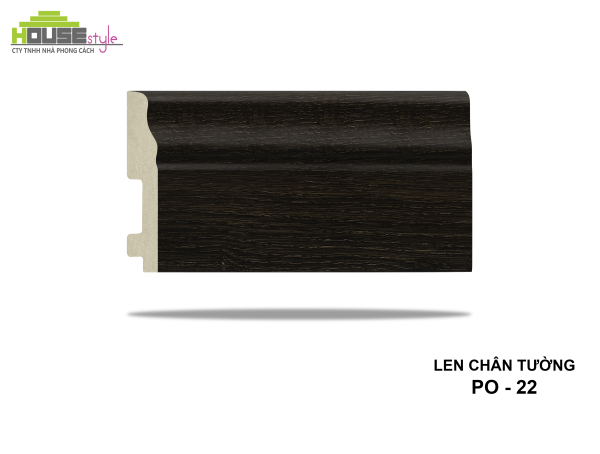 LEN CHÂN TƯỜNG NHỰA PO - 22