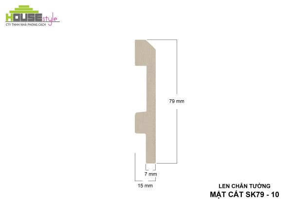 LEN CHÂN TƯỜNG NHỰA SK79 - 10