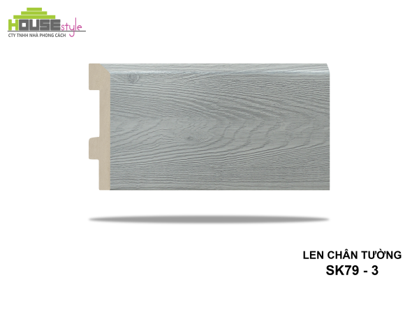 LEN CHÂN TƯỜNG NHỰA SK79 - 3 