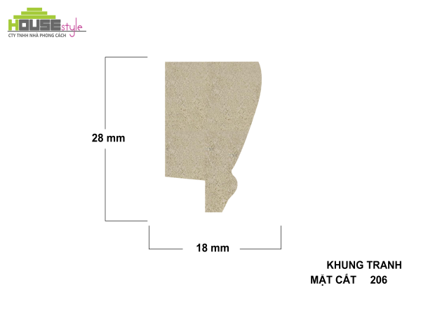 KHUNG TRANH 206-MG