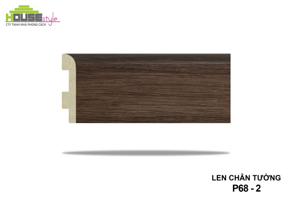 LEN CHÂN TƯỜNG NHỰA P68 - 2