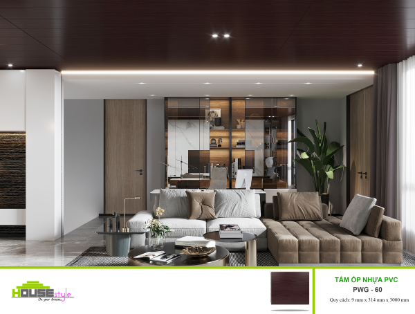 TẤM ỐP VÂN GỖ PWG - 60
